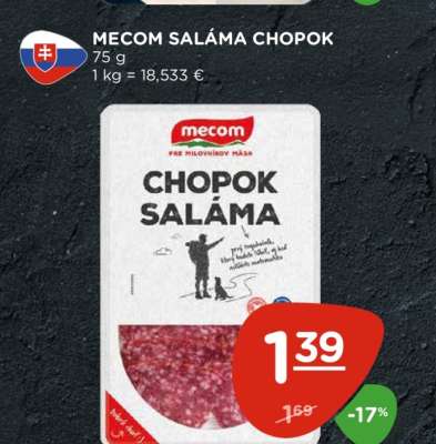 MECOM SALÁMA CHOPOK