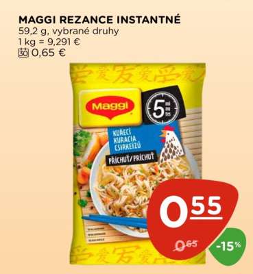 MAGGI REZANCE INSTANTNÉ