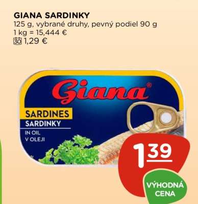 GIANA SARDINKY