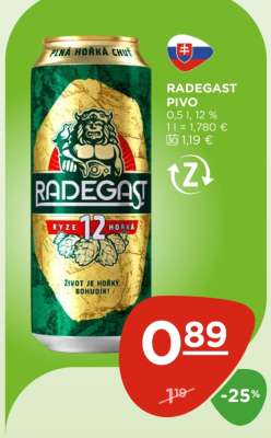 RADEGAST PIVO