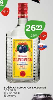 BOŠÁCKA SLIVOVICA EXCLUSIVE
