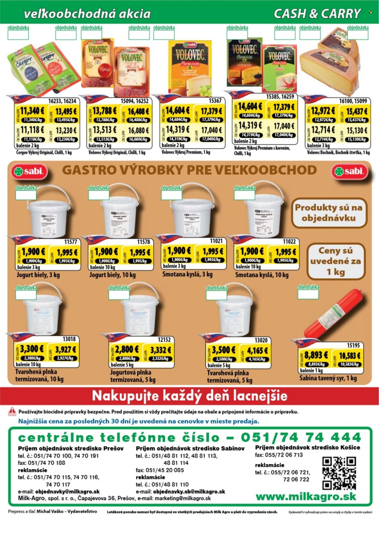 Leták Milk AGRO - 7.10.2026 - 20.10.2026. Strana 8