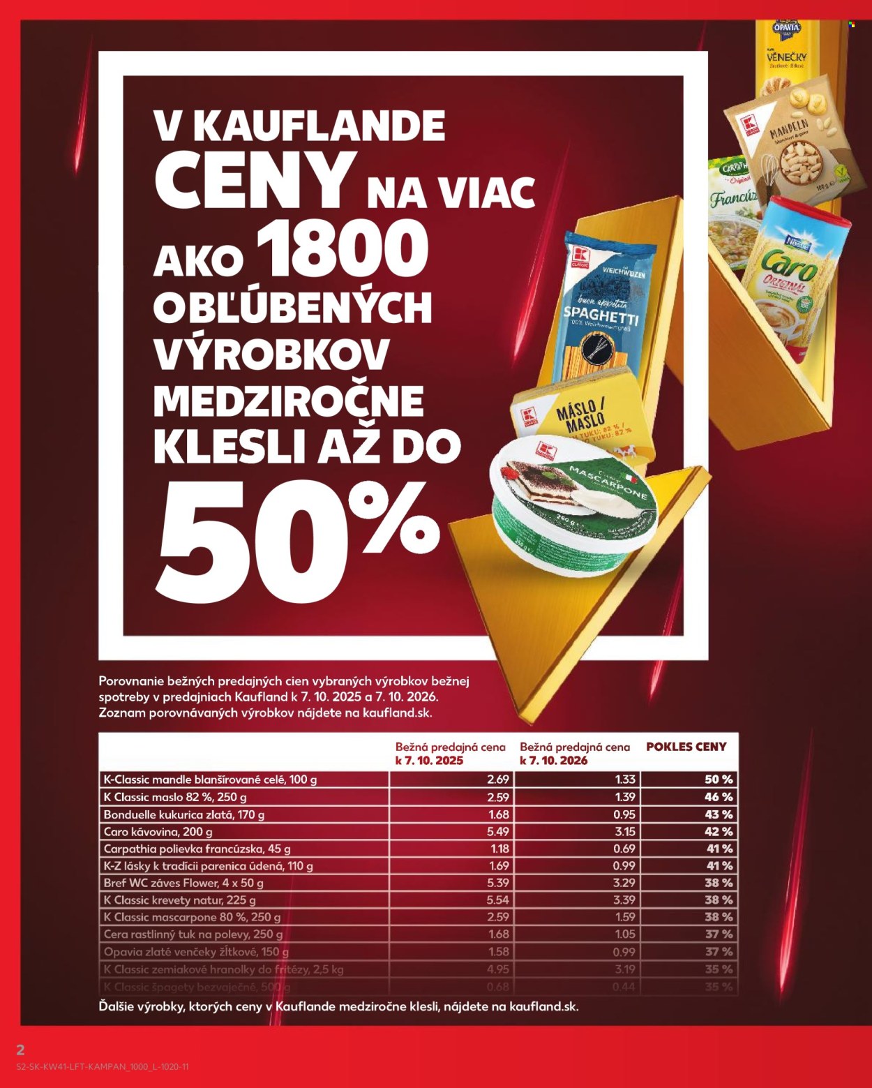Leták Kaufland - 8.10.2026 - 14.10.2026. Strana 2
