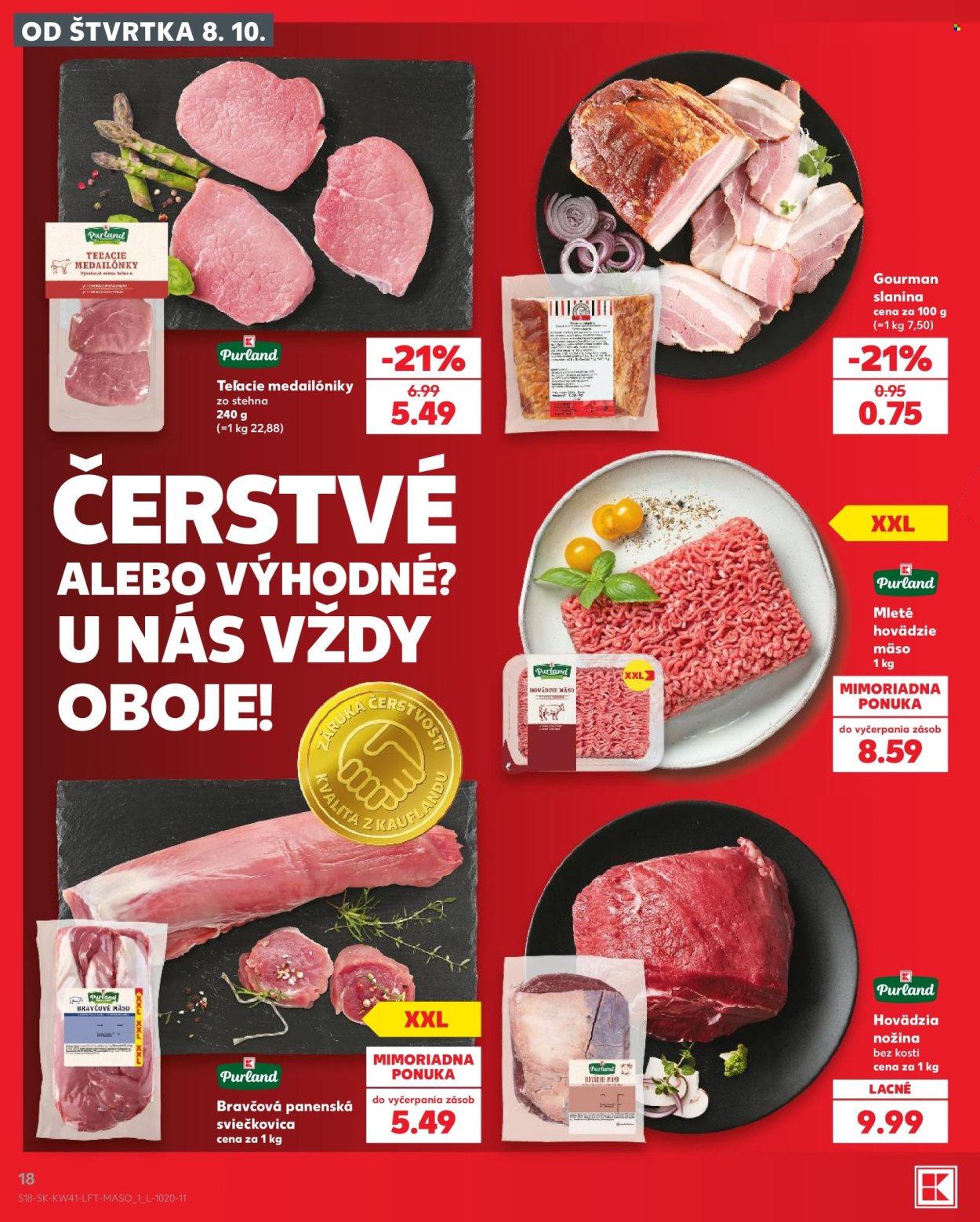 Leták Kaufland - 8.10.2026 - 14.10.2026. Strana 18