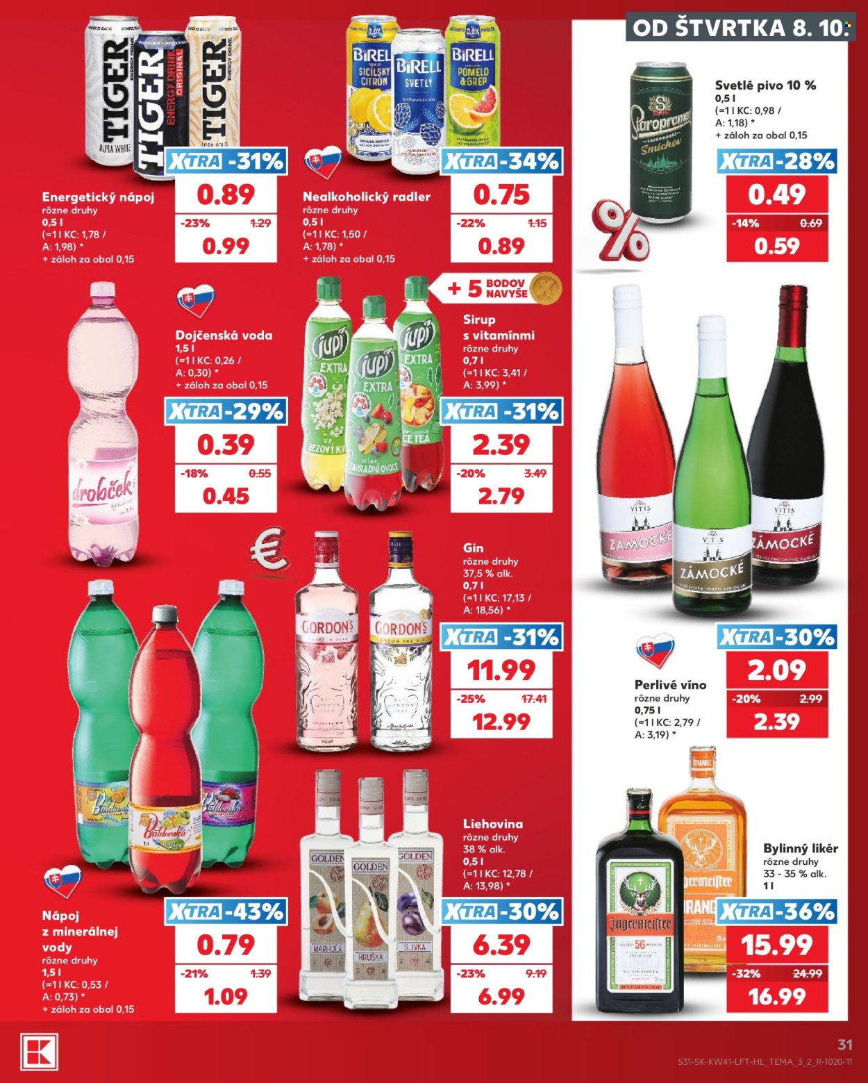 Leták Kaufland - 8.10.2026 - 14.10.2026. Strana 31