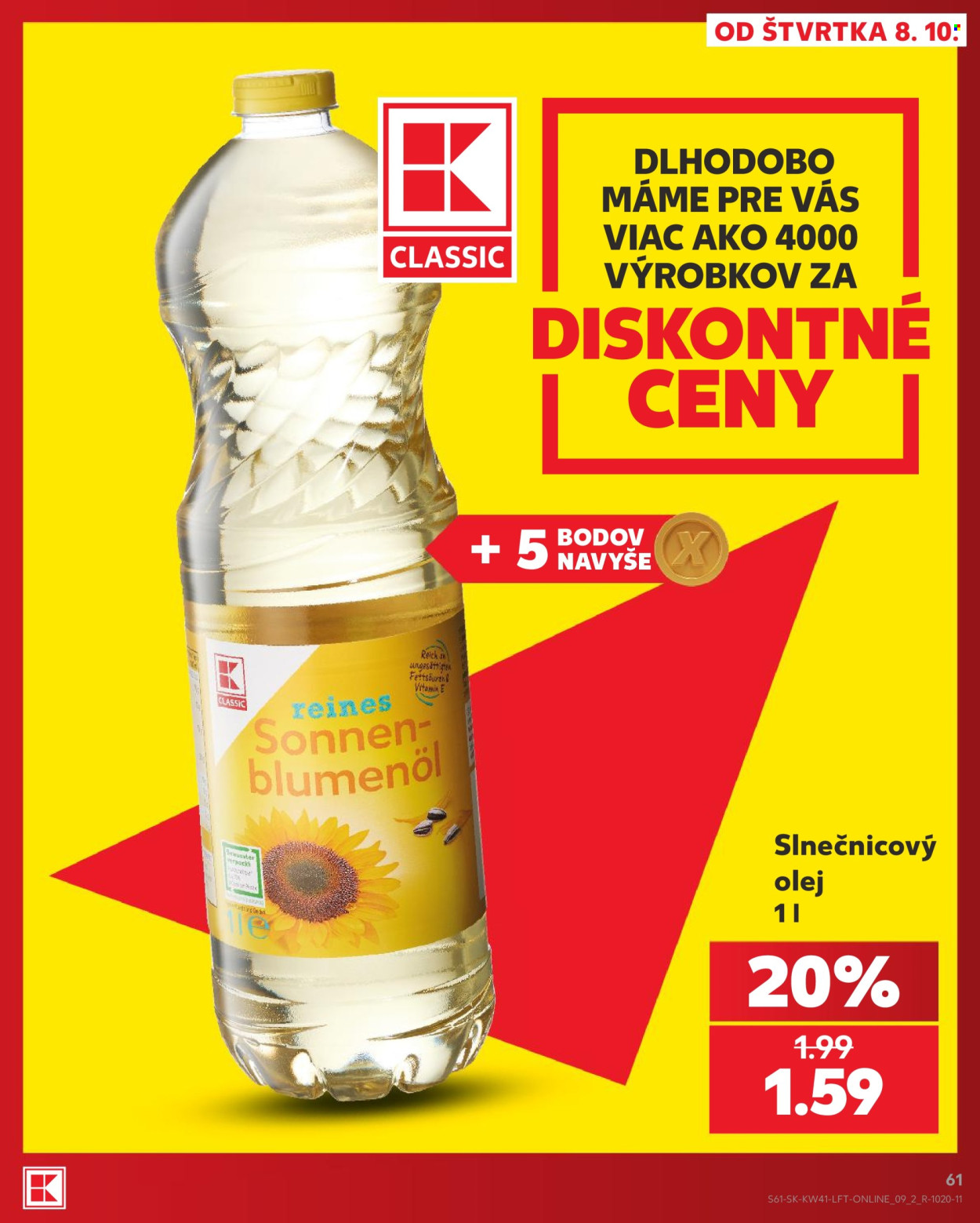 Leták Kaufland - 8.10.2026 - 14.10.2026. Strana 61