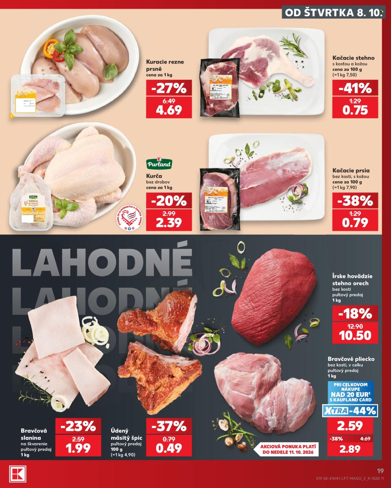 Leták Kaufland - 8.10.2026 - 14.10.2026. Strana 19