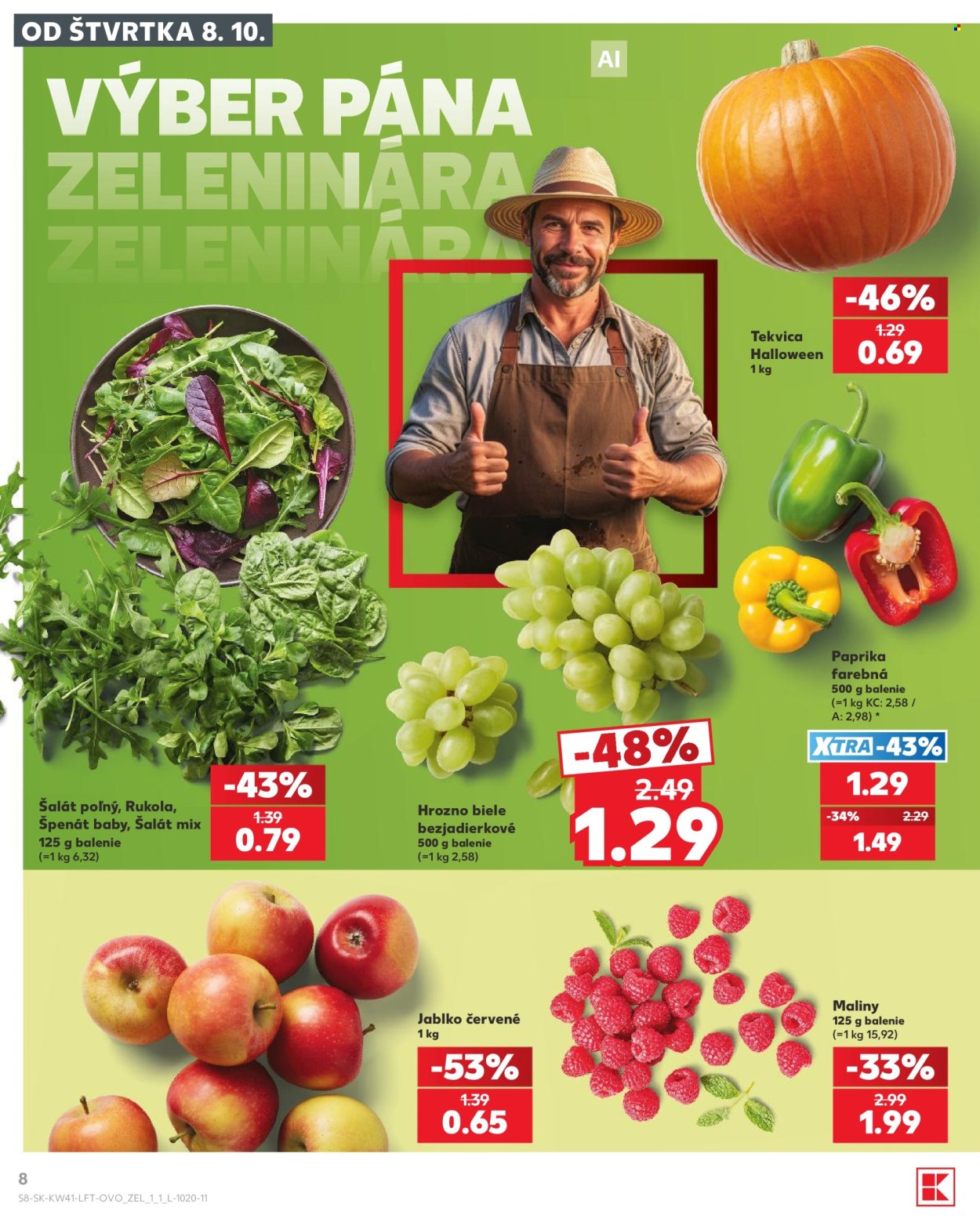 Leták Kaufland - 8.10.2026 - 14.10.2026. Strana 8