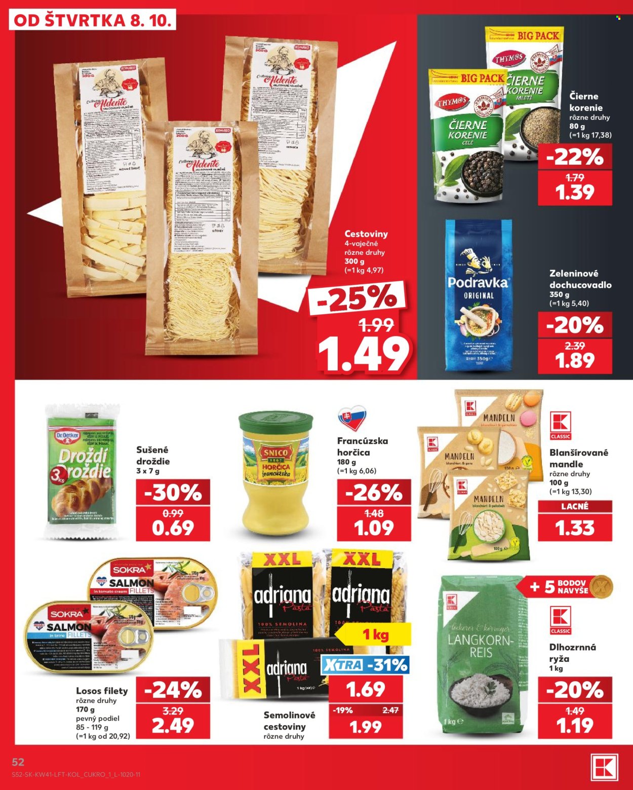 Leták Kaufland - 8.10.2026 - 14.10.2026. Strana 52