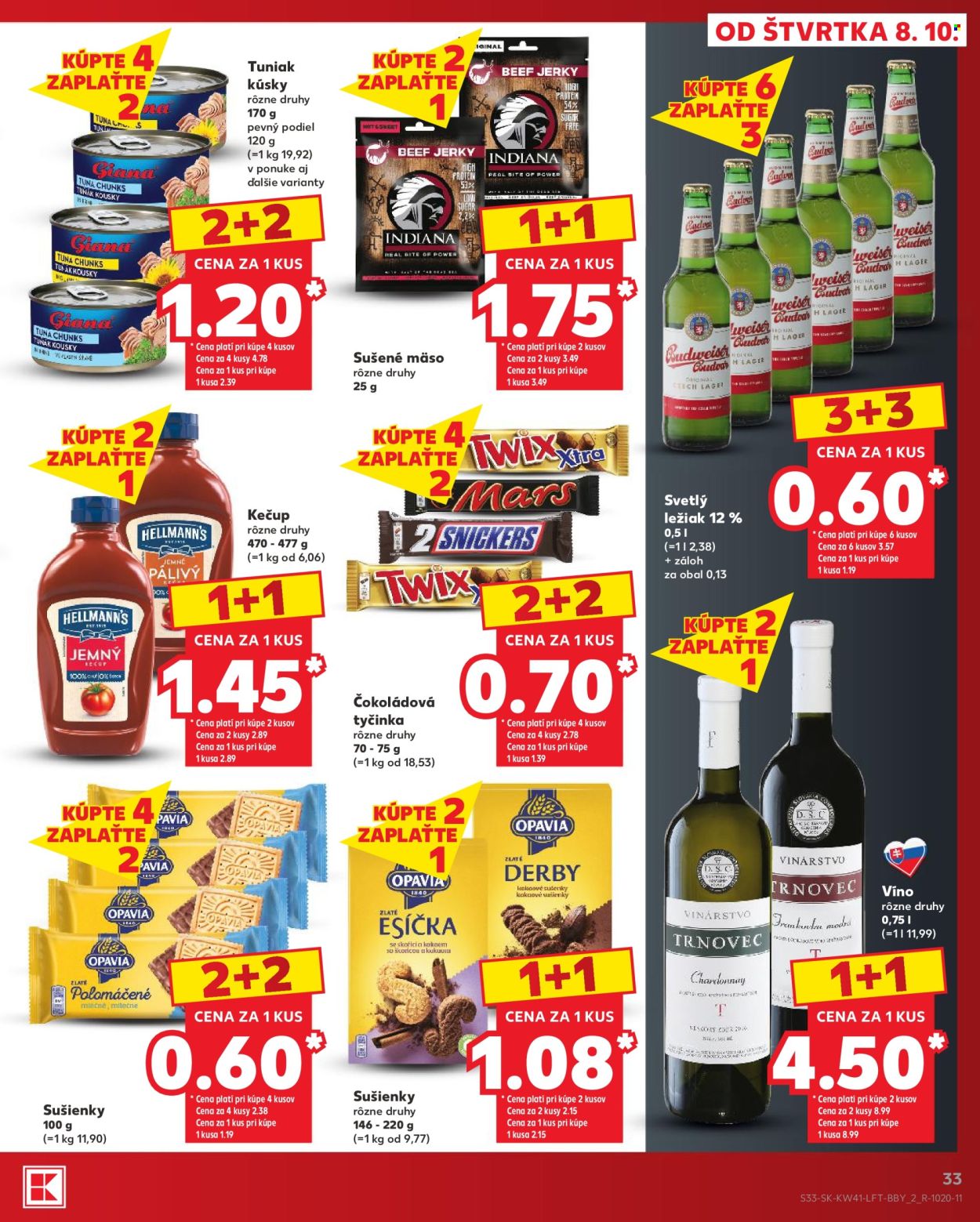 Leták Kaufland - 8.10.2026 - 14.10.2026. Strana 33