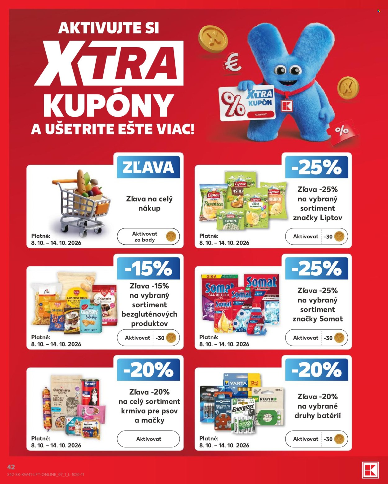 Leták Kaufland - 8.10.2026 - 14.10.2026. Strana 42