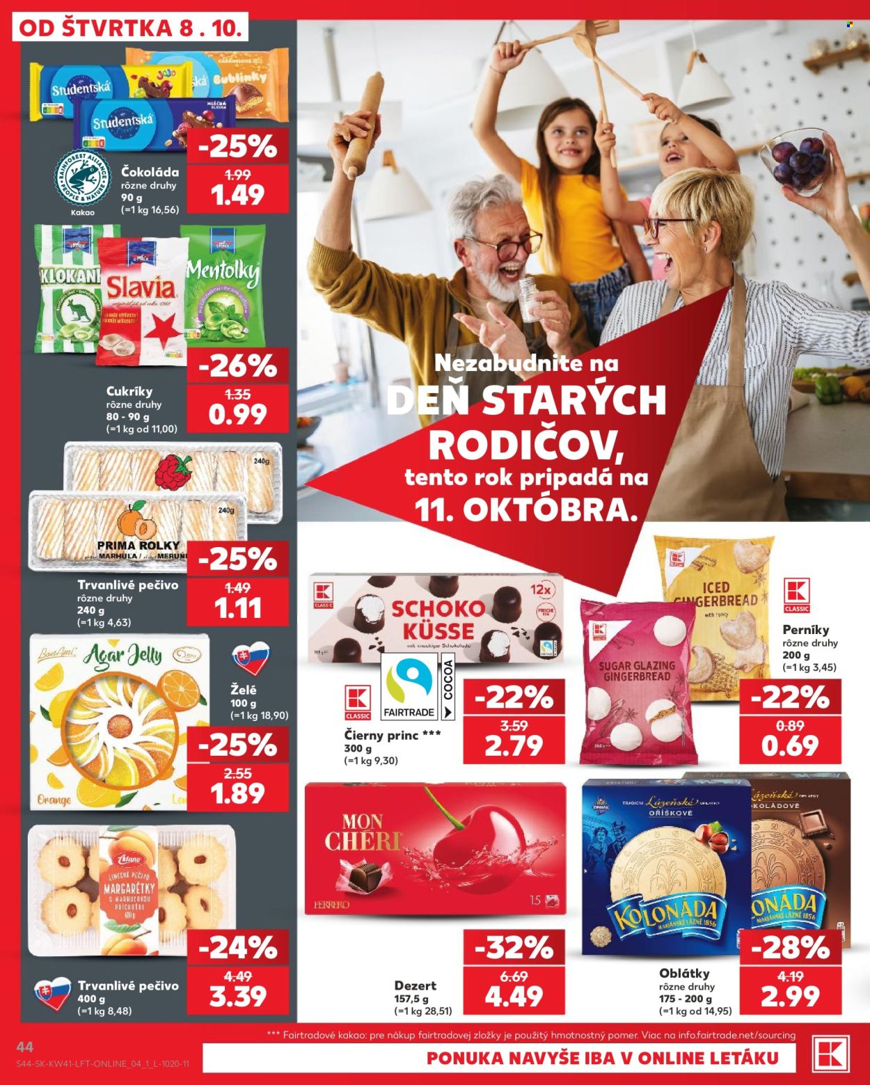 Leták Kaufland - 8.10.2026 - 14.10.2026. Strana 44