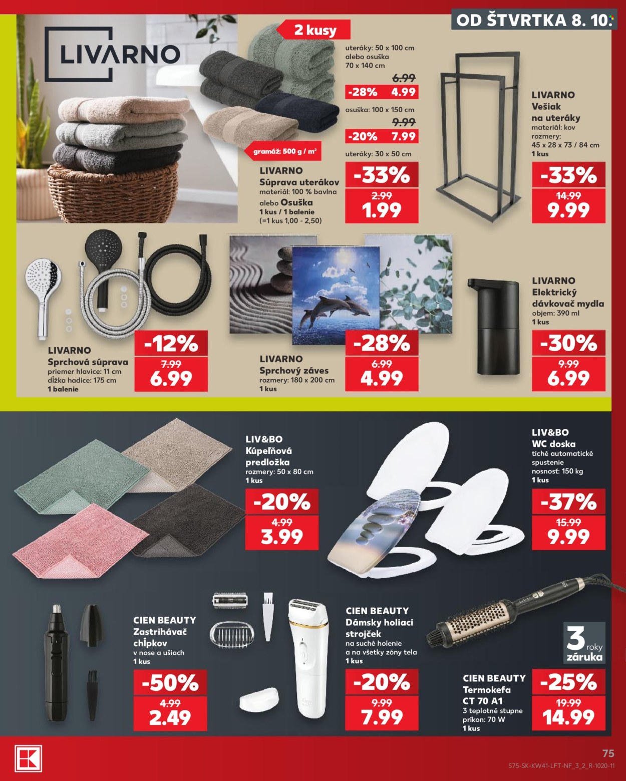 Leták Kaufland - 8.10.2026 - 14.10.2026. Strana 75