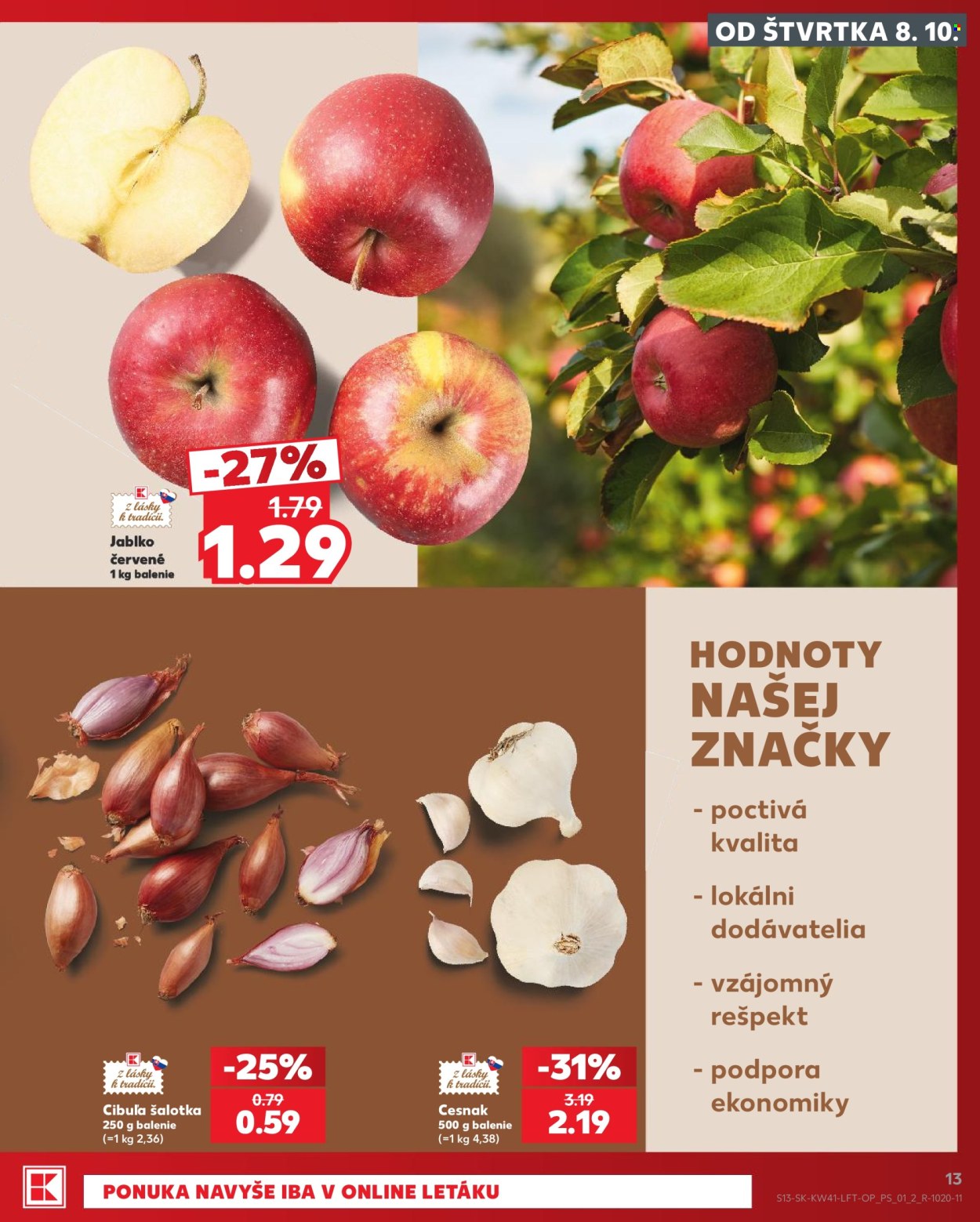 Leták Kaufland - 8.10.2026 - 14.10.2026. Strana 13