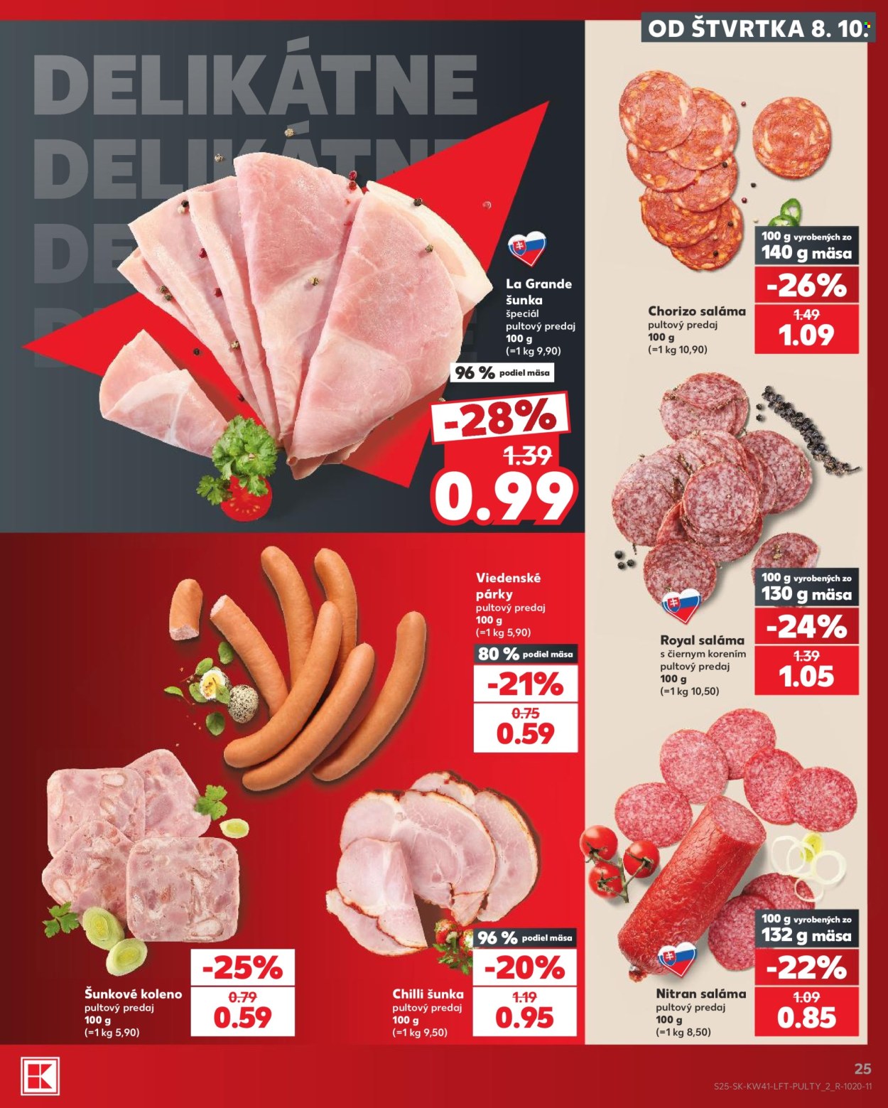 Leták Kaufland - 8.10.2026 - 14.10.2026. Strana 25