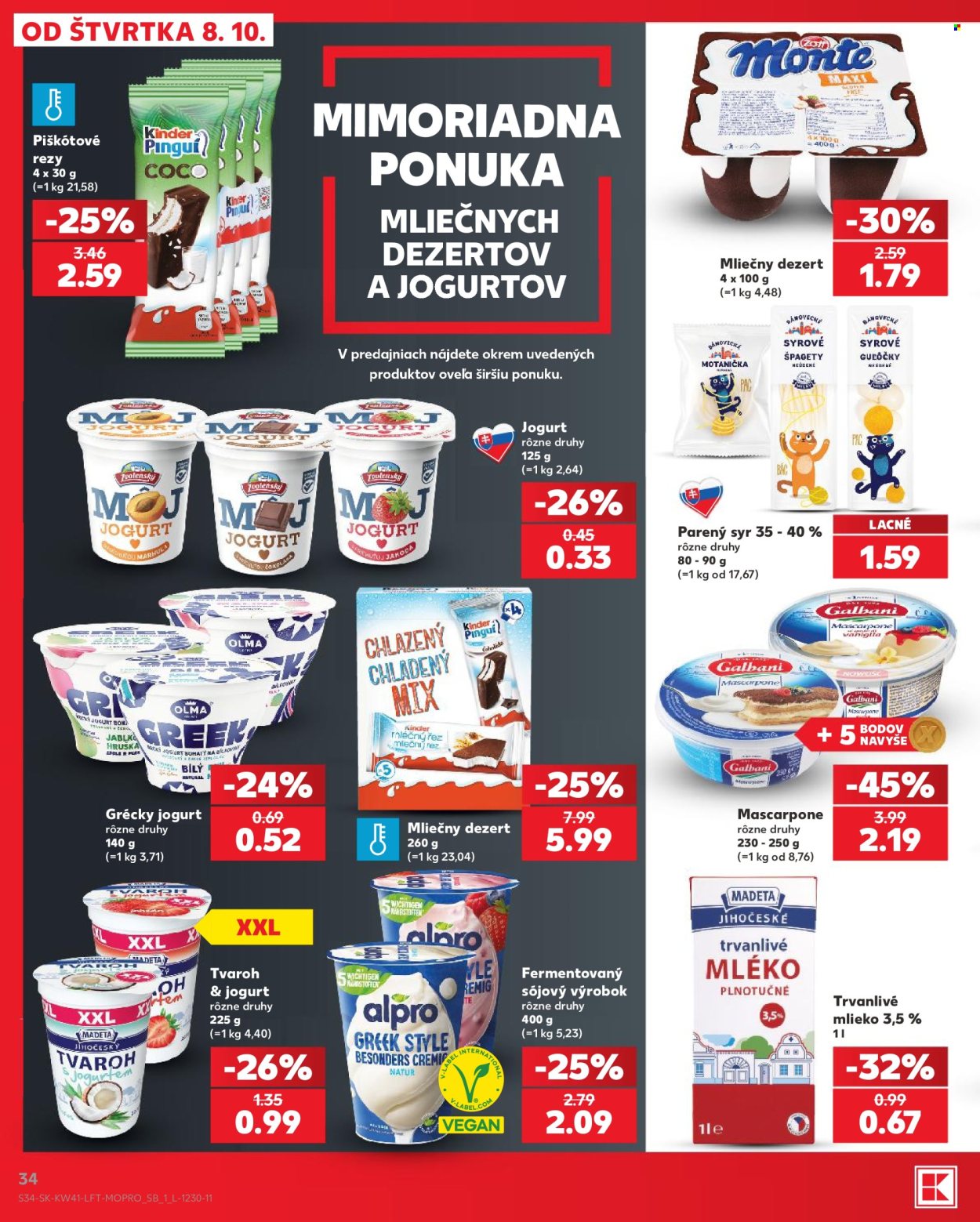 Leták Kaufland - 8.10.2026 - 14.10.2026. Strana 34