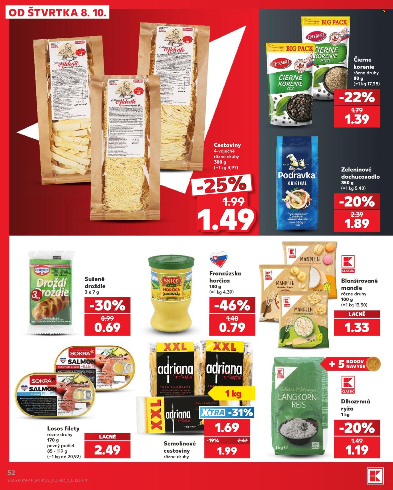 Leták Kaufland - 8.10.2026 - 14.10.2026. Strana 52