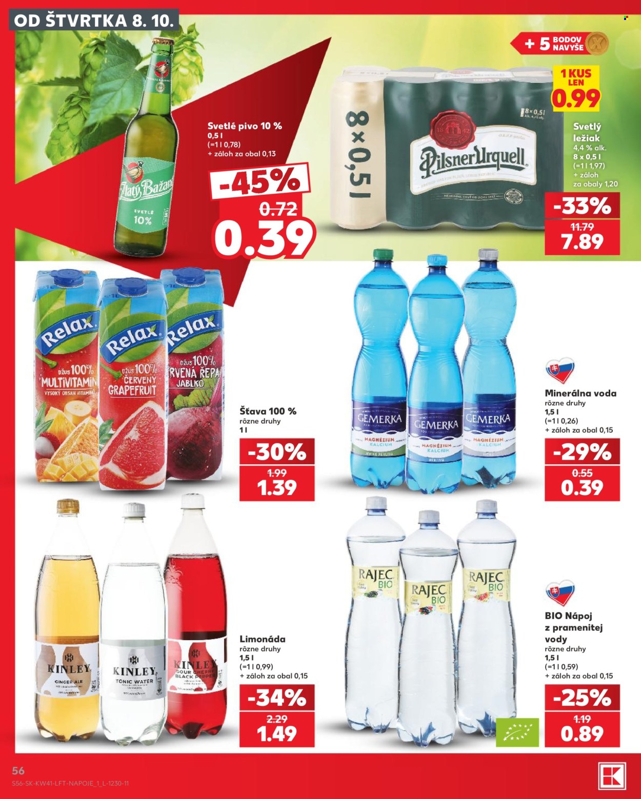 Leták Kaufland - 8.10.2026 - 14.10.2026. Strana 56