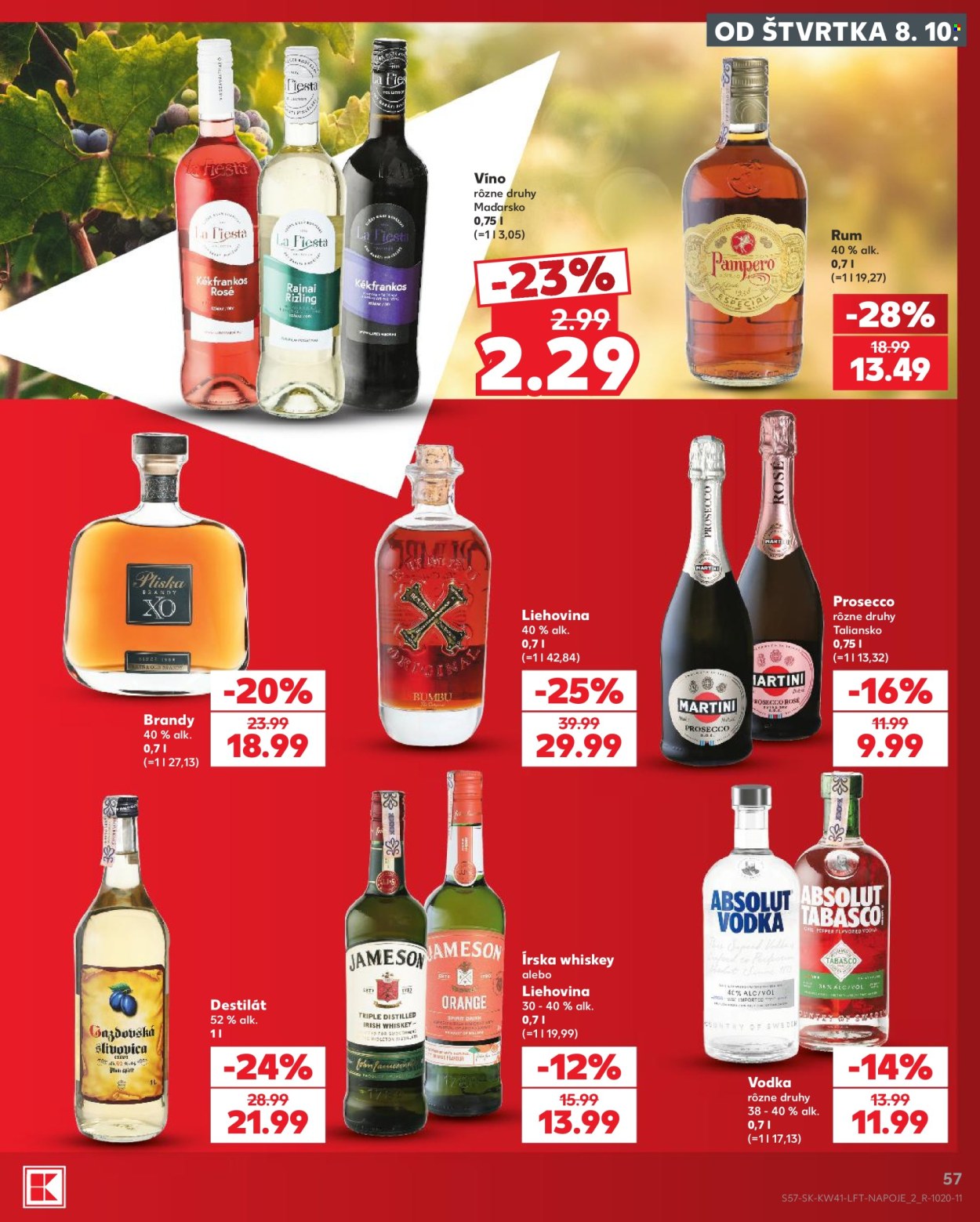 Leták Kaufland - 8.10.2026 - 14.10.2026. Strana 57