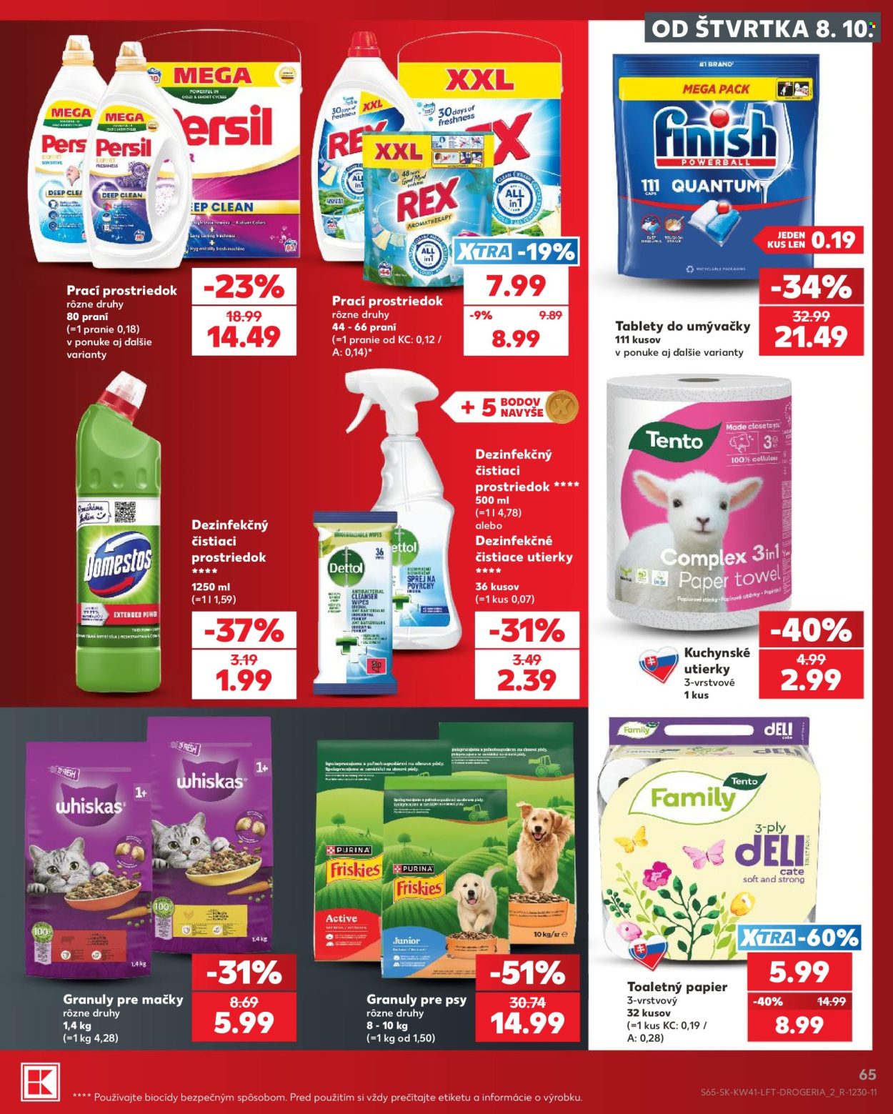 Leták Kaufland - 8.10.2026 - 14.10.2026. Strana 65