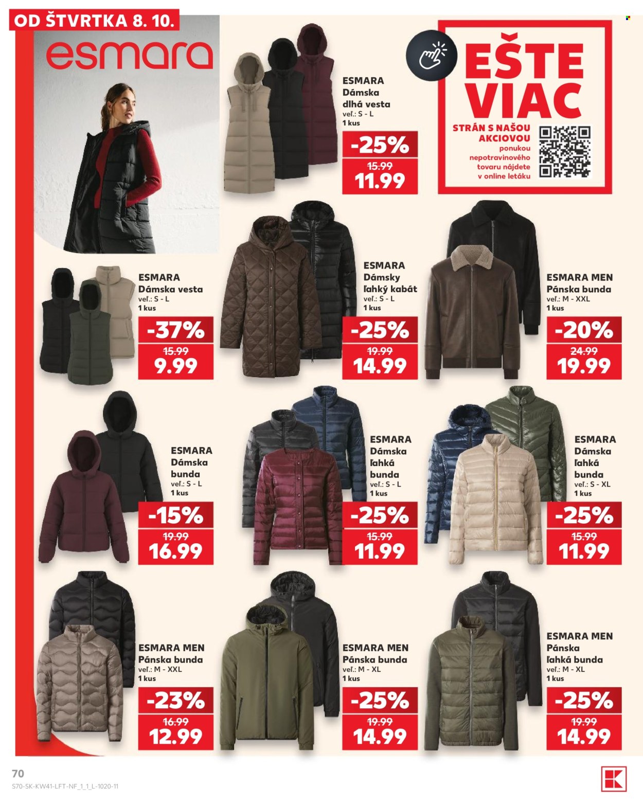 Leták Kaufland - 8.10.2026 - 14.10.2026. Strana 70