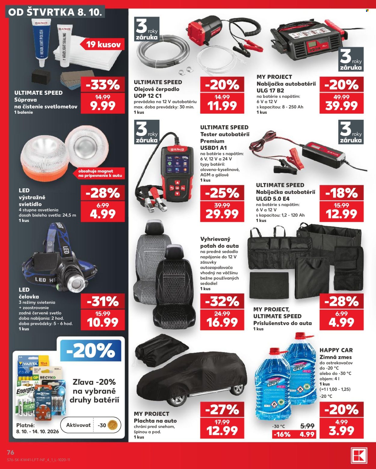 Leták Kaufland - 8.10.2026 - 14.10.2026. Strana 76