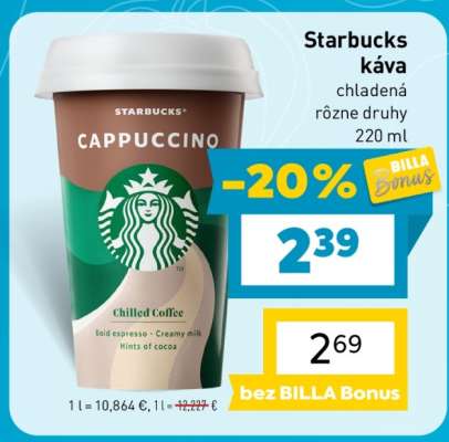 Starbucks káva