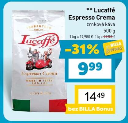 ** Lucaffé Espresso Crema