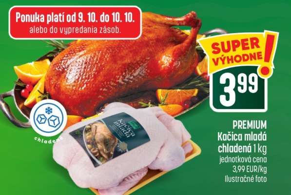 PREMIUM Kačica mladá chladená 1 kg