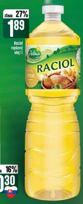 Raciol repkový olej 1 l