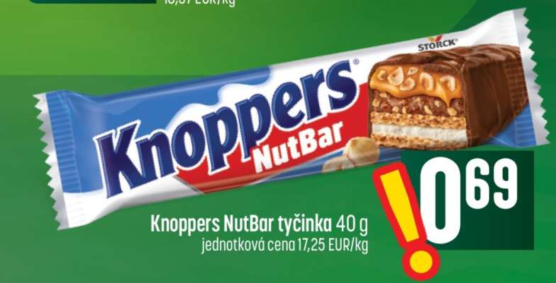 Knoppers Nutbar tyčinka 40 g