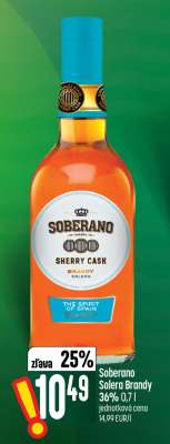 SOBERANO SOLERA BRANDY