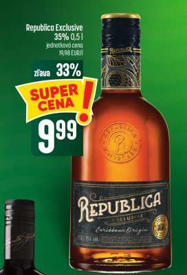 Republica Exclusive 35% 0,5 l