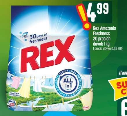 Rex Amazonia freshness,
