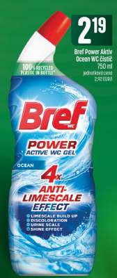 Bref Power Aktiv Ocean WC čistič