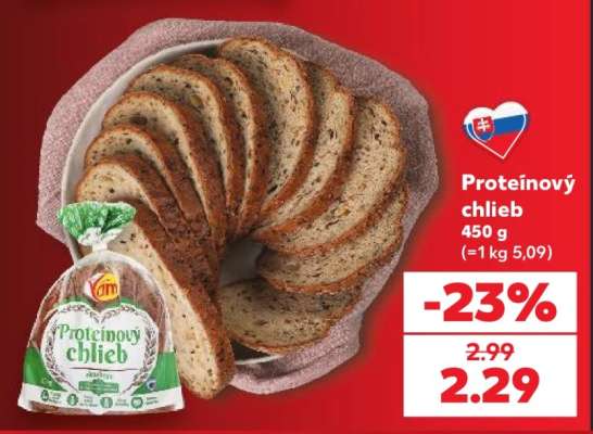 Proteínový chlieb