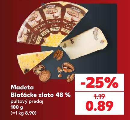 Madeta Blatácke zlato 48 %