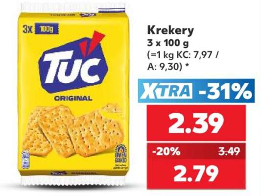 Krekery 3 x 100 g