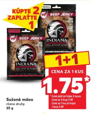 Sušené mäso rôzne druhy 25 g