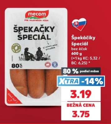 Špekáčiky špeciál