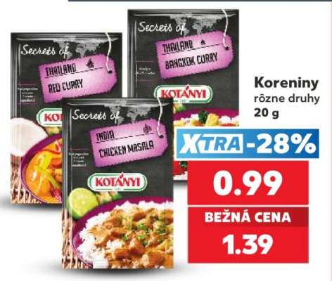 Koreniny rôzne druhy 20 g