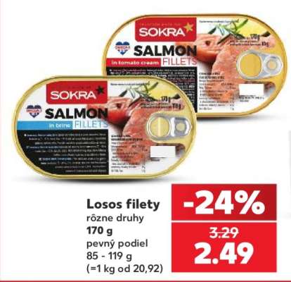 Losos filety