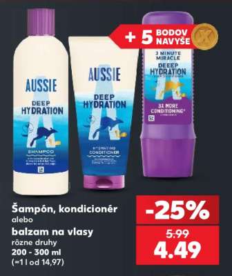 Šampón, kondicionér alebo balzam na vlasy