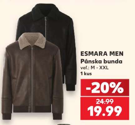 ESMARA MEN Pánska bunda