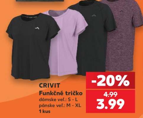 Crivit Funkčné tričko