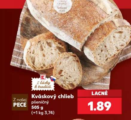 KVÁSKOVÝ CHLIEB