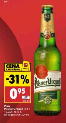 Pivo Pilsner Urquell 0,5 l