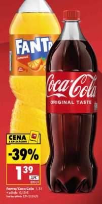 Fanta/Coca Cola 1,5 l
