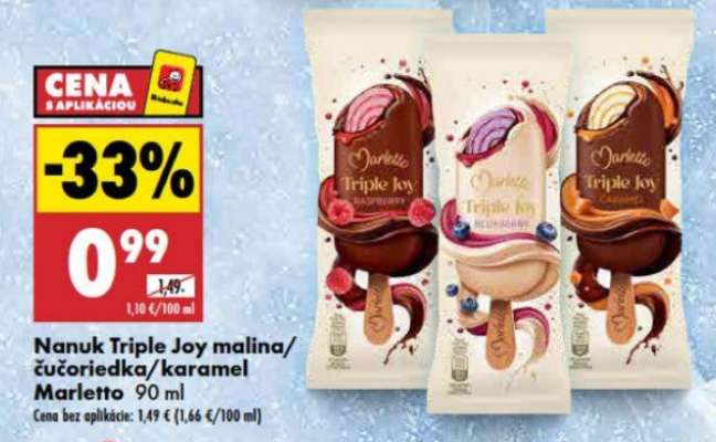 Nanuk Triple Joy Malina/Čučoriedka/Karamel Marletto 90 ml