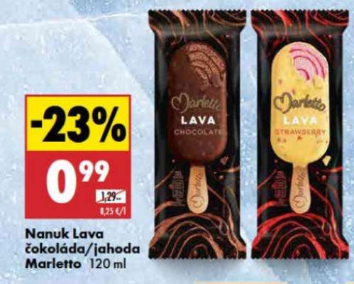 Nanuk Lava čokoláda/jahoda Marletto